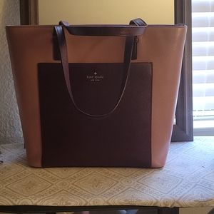 Kate Pade 2 tone large tote